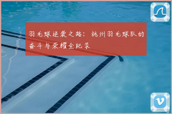 羽毛球逆袭之路：杭州羽毛球队的奋斗与荣耀全纪录