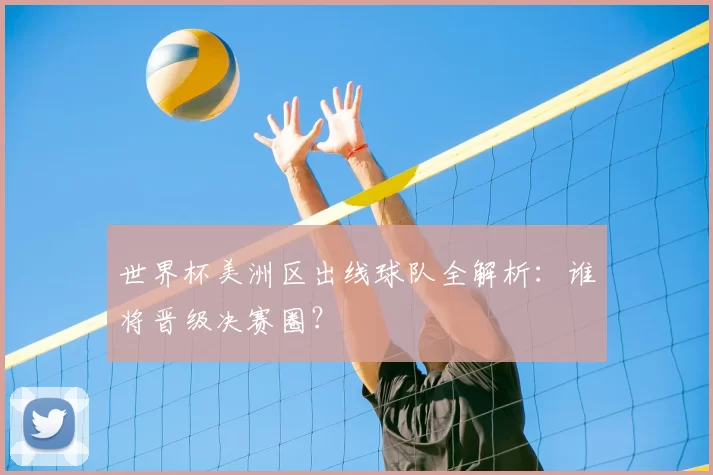 世界杯美洲区出线球队全解析:谁将晋级决赛圈?